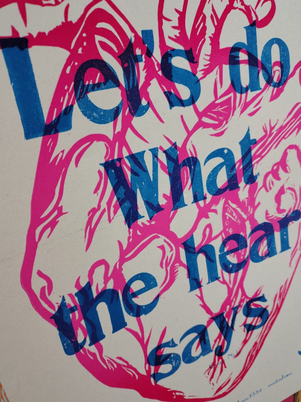 let´s do what the heart says 1