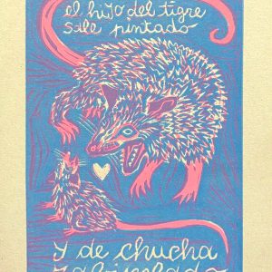 POSTAL HIJO DE CHUCHA SALE RABIPELADO