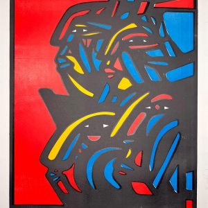 ROSTROS # 1 / MONO GONZALES / TINTA JAGUAR CHILE / 1/2